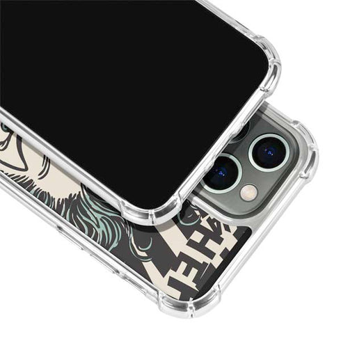 DC Comics The Joker Vintage Laughing iPhone 13 Pro Max Clear Case